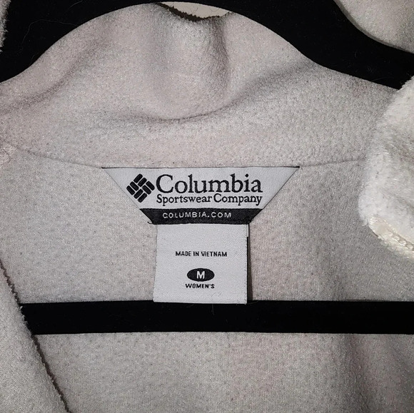 Womens Columbia fleece jacket breast cancer awareness - Picture 5 of 6